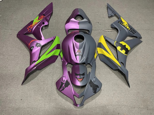 Shop Bat Man vs Joker Matte Honda CBR600RR Motorcycle Fairings 07-08 Shop Bat Man vs Joker Matte Honda CBR600RR Motorcycle Fairings 07-08
