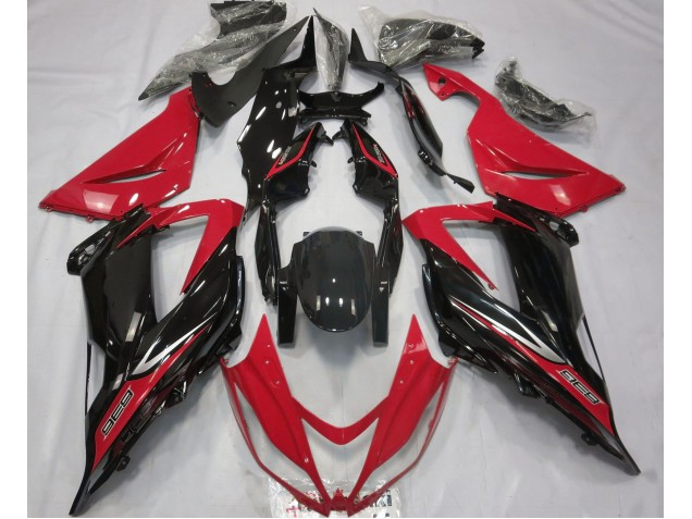 Shop Black and Red Kawasaki ZX6R Motorcycle Fairings 13-18 Shop Black and Red Kawasaki ZX6R Motorcycle Fairings 13-18