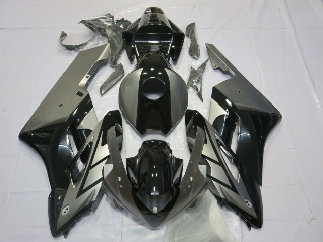 Shop Black and Silver Honda CBR1000RR Motorcycle Fairings 04-05 Shop Black and Silver Honda CBR1000RR Motorcycle Fairings 04-05