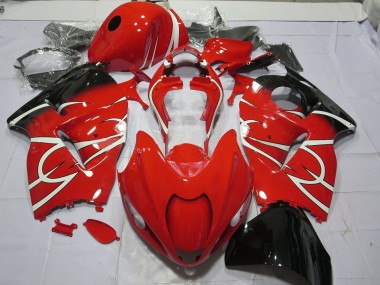 Shop Black and White Suzuki GSXR Motorcycle Fairings 1300 Motorcycle Fairings 97-07