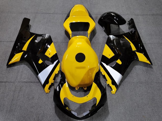 Shop Black and Yellow Suzuki GSXR750 Motorcycle Fairings 01-03
