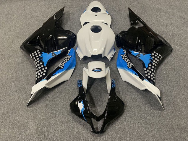 Shop Black Blue and White Honda CBR600RR Motorcycle Fairings 09-12