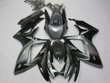 Shop Black Grey Special Suzuki GSXR Motorcycle Fairings 600-750 Motorcycle Fairings 06-07