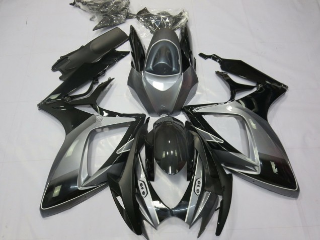 Shop Black Grey Special Suzuki GSXR Motorcycle Fairings 600-750 Motorcycle Fairings 06-07 Shop Black Grey Special Suzuki GSXR Motorcycle Fairings 600-750 Motorcycle Fairings 06-07