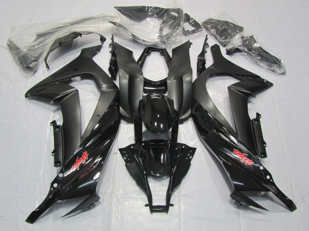 Shop Black Matte Gloss Kawasaki ZX10R Motorcycle Fairings 11-15 Shop Black Matte Gloss Kawasaki ZX10R Motorcycle Fairings 11-15