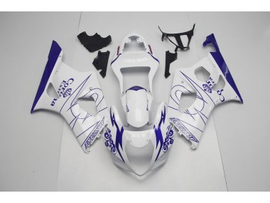 Shop Blue and White Corona Suzuki GSXR Motorcycle Fairings 1000 Motorcycle Fairings 03-04