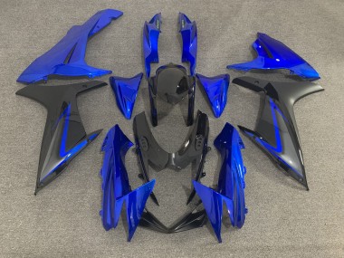 Shop Blue Black and Gray Suzuki GSXR750 Motorcycle Fairings 11-20