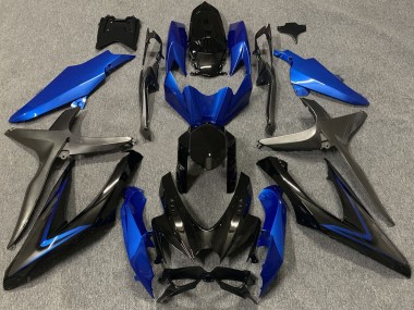 Shop Blue Green Logo Suzuki GSXR750 Motorcycle Fairings 08-10