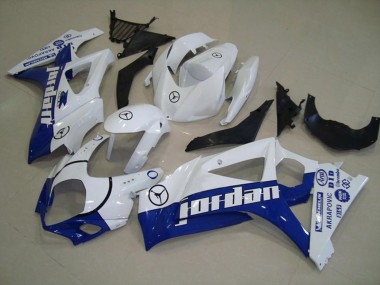 Shop Blue Jordan Suzuki GSXR Motorcycle Fairings 1000 Motorcycle Fairings 07-08