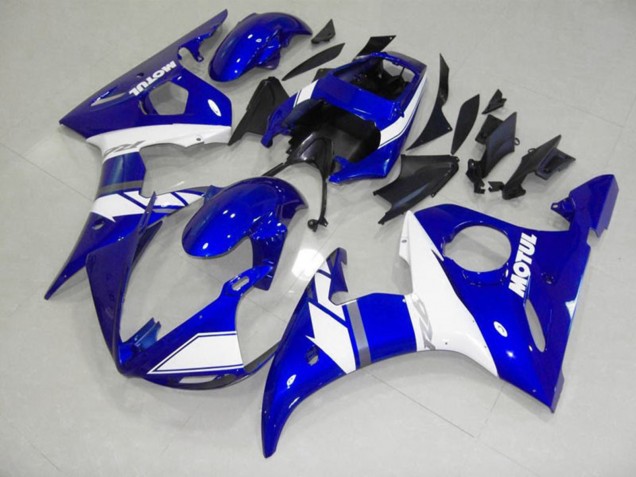Shop Blue Motul Yamaha R6 Motorcycle Fairings 05 Shop Blue Motul Yamaha R6 Motorcycle Fairings 05