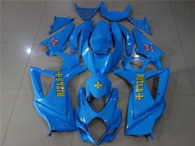 Shop Blue Rizzla- GSXR 1000 07-08 Suzuki GSXR Motorcycle Fairings 1000 Motorcycle Fairings 07-08
