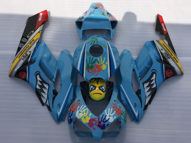 Shop Blue Shark Honda CBR1000RR Motorcycle Fairings 04-05