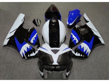 Shop Blue Shark Kawasaki ZX12R Motorcycle Fairings 02-05