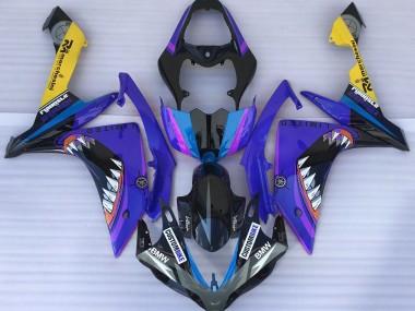 Shop Blue Shark Yamaha R1 Motorcycle Fairings 07-08