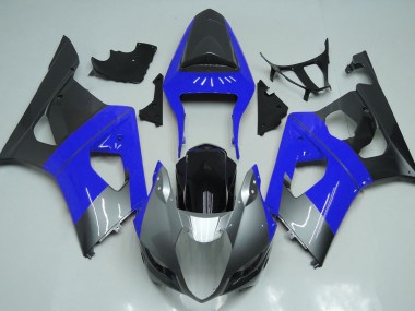 Shop Blue Silver and Black Suzuki GSXR Motorcycle Fairings 1000 Motorcycle Fairings 03-04