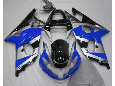 Shop Blue Silver OEM Style Suzuki GSXR Motorcycle Fairings 1000 Motorcycle Fairings 00-02