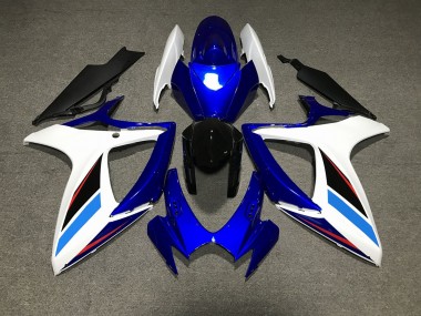 Shop Blue White and Black Suzuki GSXR750 Motorcycle Fairings 06-07