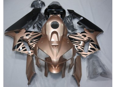 Shop Bronze Flame Honda CBR600RR Motorcycle Fairings 05-06