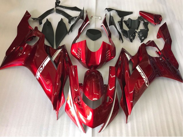 Shop Candy Apple Red Yamaha R6 Motorcycle Fairings 17-19 Shop Candy Apple Red Yamaha R6 Motorcycle Fairings 17-19