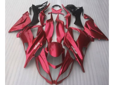 Shop Candy Red Gloss Kawasaki ZX10R Motorcycle Fairings 16-19