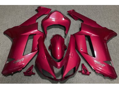 Shop Candy Red Kawasaki ZX6R Motorcycle Fairings 07-08