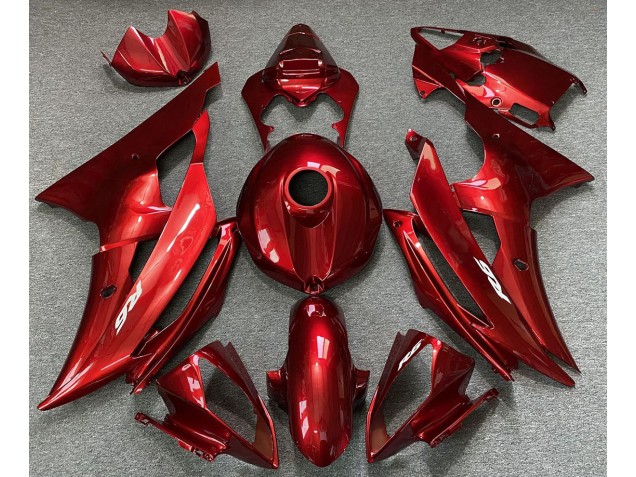 Shop Candy Red Yamaha R6 Motorcycle Fairings 08-16 Shop Candy Red Yamaha R6 Motorcycle Fairings 08-16