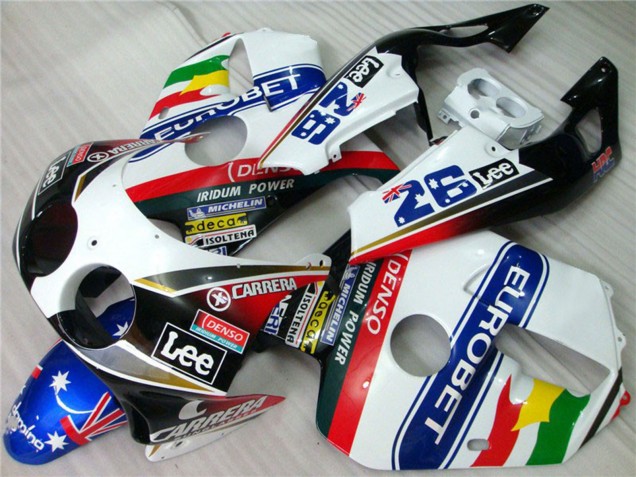 Shop Carrera EuroBet Honda CBR250RR Motorcycle Fairings 90-98