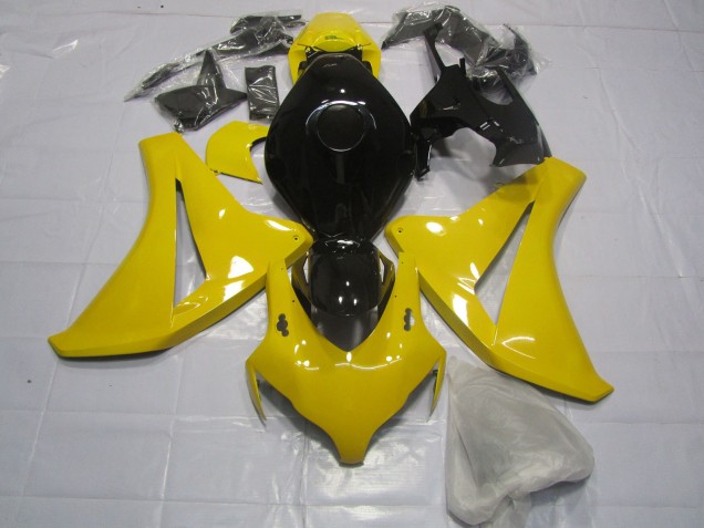 Shop Clear Yellow and Black Honda CBR1000RR Motorcycle Fairings 08-11 Shop Clear Yellow and Black Honda CBR1000RR Motorcycle Fairings 08-11