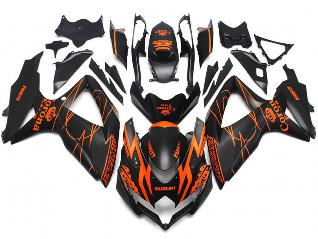 Shop Custom Matte Corona Special Suzuki GSXR750 Motorcycle Fairings 08-10 Shop Custom Matte Corona Special Suzuki GSXR750 Motorcycle Fairings 08-10