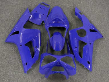 Shop Dark Blue Plain Kawasaki ZX6R Motorcycle Fairings 03-04