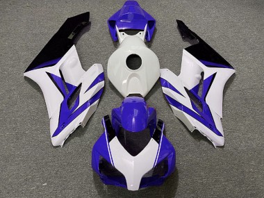 Shop Dark Blue White and Black Gloss Honda CBR1000RR Motorcycle Fairings 04-05