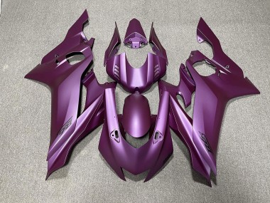 Shop Dark Purple Matte Yamaha R6 Motorcycle Fairings 17-19