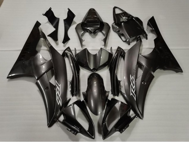 Shop Dark Silver Yamaha R6 Motorcycle Fairings 08-16 Shop Dark Silver Yamaha R6 Motorcycle Fairings 08-16