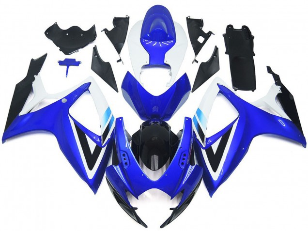 Shop Deep Blue and Light Blue OEM Style Suzuki GSXR750 Motorcycle Fairings 06-07 Shop Deep Blue and Light Blue OEM Style Suzuki GSXR750 Motorcycle Fairings 06-07