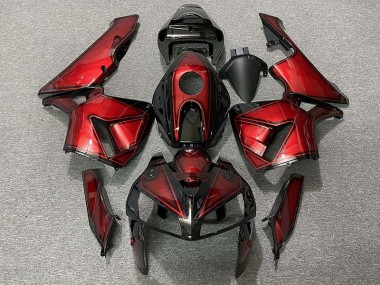 Shop Deep Candy Red Honda CBR600RR Motorcycle Fairings 05-06
