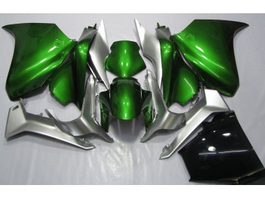 Shop Deep Green and Silver Honda VFR1200 Motorcycle Fairings 10-13