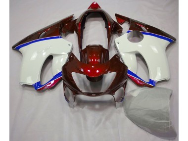 Shop Deep Red and Blue Honda CBR600 Motorcycle Fairings F4 Motorcycle Fairings 99-00