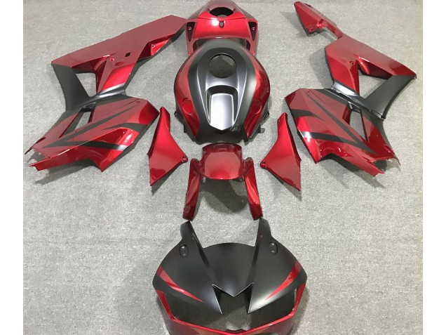 Shop Deep Red & Matte Black Honda CBR600RR Motorcycle Fairings 13-20 Shop Deep Red & Matte Black Honda CBR600RR Motorcycle Fairings 13-20