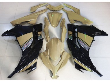 Shop Desert Tan and Black Kawasaki Ninja Motorcycle Fairings 300 Motorcycle Fairings 13-18