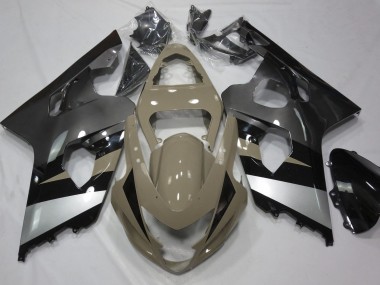 Shop Desert Tan and Silver Suzuki GSXR750 Motorcycle Fairings 04-05