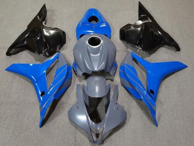 Shop Double Blue on Gray Honda CBR600RR Motorcycle Fairings 09-12
