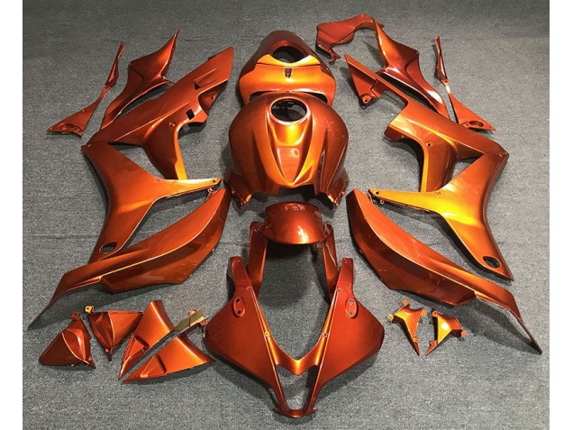 Shop Flat Orange Honda CBR600RR Motorcycle Fairings 07-08 Shop Flat Orange Honda CBR600RR Motorcycle Fairings 07-08