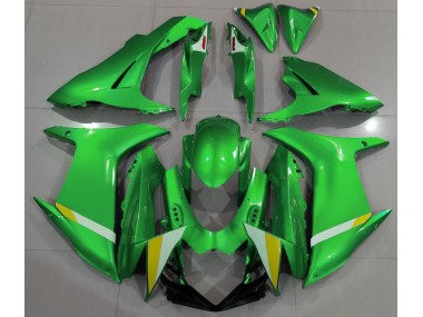 Shop Full Gloss Light Green Suzuki GSXR750 Motorcycle Fairings 11-20