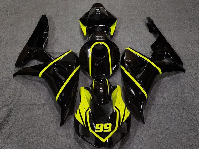 Shop Gloss Black and Bright Yellow Honda CBR1000RR Motorcycle Fairings 06-07 Shop Gloss Black and Bright Yellow Honda CBR1000RR Motorcycle Fairings 06-07