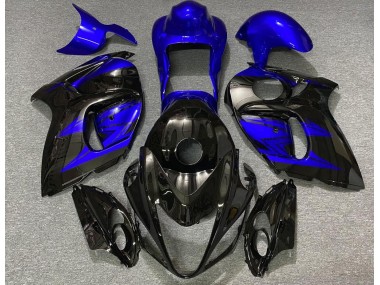 Shop Gloss Black and Deep Blue Suzuki GSXR Motorcycle Fairings 1300 Motorcycle Fairings 08-19