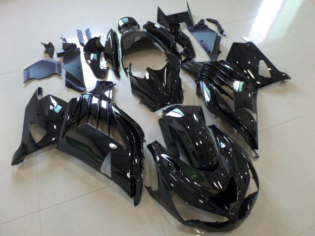 Shop Gloss Black Kawasaki ZX14R Motorcycle Fairings 12-19 Shop Gloss Black Kawasaki ZX14R Motorcycle Fairings 12-19