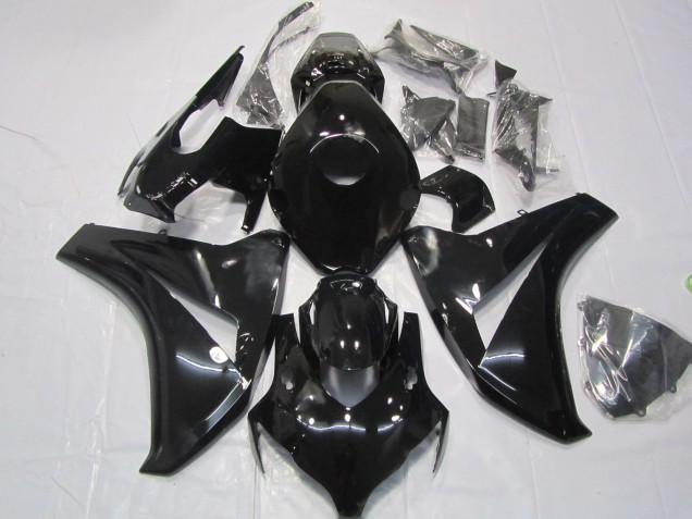 Shop Gloss Black logo Honda CBR1000RR Motorcycle Fairings 08-11 Shop Gloss Black logo Honda CBR1000RR Motorcycle Fairings 08-11