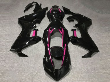 Shop Gloss Black & Pink Lining Honda CBR1000RR Motorcycle Fairings 17-19
