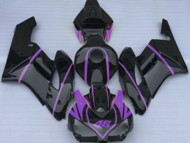 Shop Gloss Black & Purple Honda CBR1000RR Motorcycle Fairings 04-05