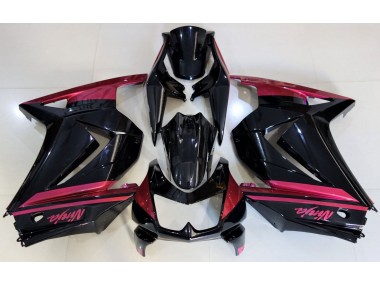 Shop Gloss Black & Red Kawasaki Ninja Motorcycle Fairings 250 Motorcycle Fairings 08-13
